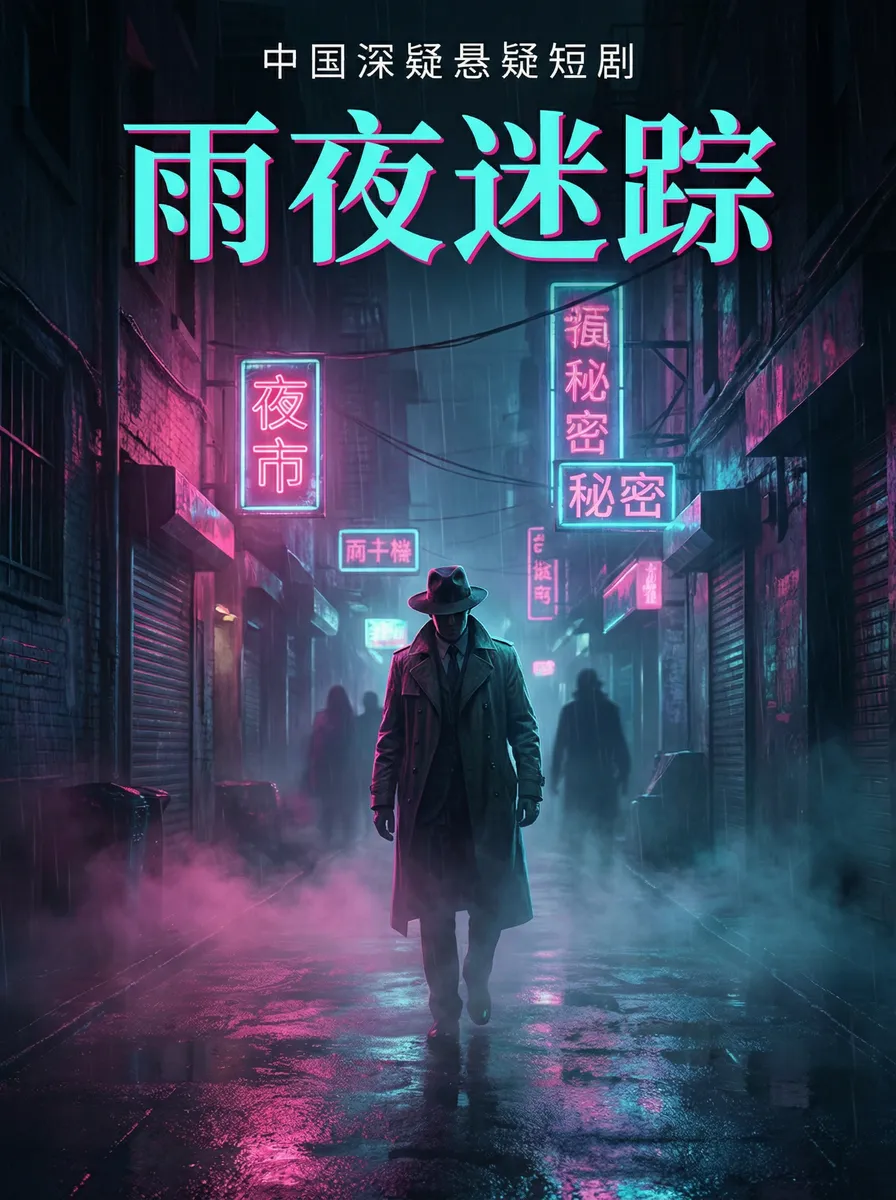 男人同性solo 悬疑追踪短剧 - 雨夜迷踪海报